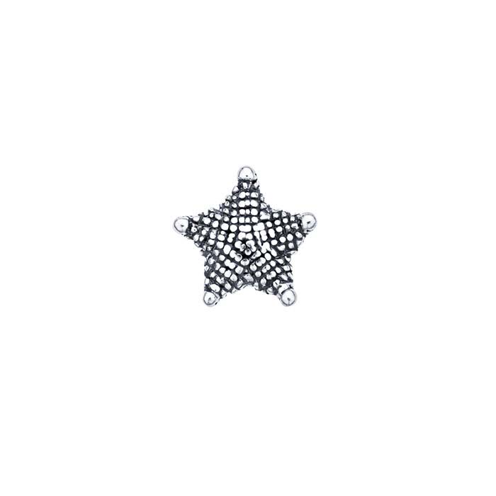 Sterling Silver Starfish Component for Floating Glass Lockets