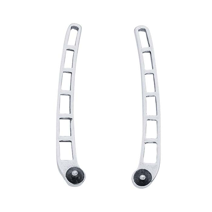 Sterling Silver Ear Climber 2 5mm Pearl Post Earring Mountings